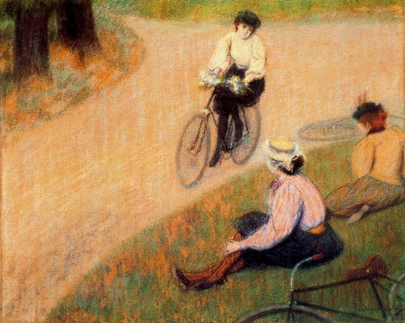 Le cicliste emancipate di Zandomeneghi